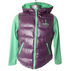 San francisco 2013 America Cup Jacket Purple Medium Puffer Insulated Zip S Women